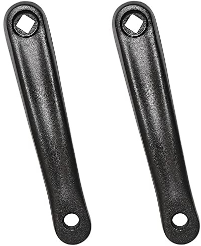 Dedjgoo Bicycle Crank Arm(One Pair/Left/Right) Bicycle Replacement Hand Crank Arm for Bike Replacement Accessory