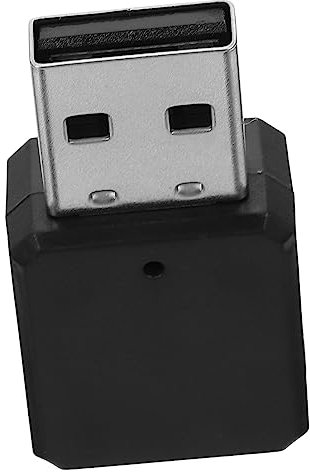 jojofuny Kabelloser Audioempfänger USB Audioadapter Auto Aux Wireless Stereo Empfänger Mit Mikrofon Metall Abs Plug and Play Für Auto Und Lautsprecher