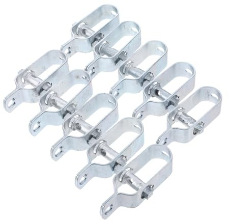 CATIEBYE 10pcs Galvanized Wire Clips Rope Clamps Wire Rope Turnbuckle Cable Tensioner Tool