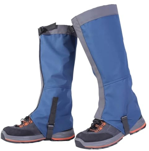 Muyilanc Rodillera para Nieve Al Aire Libre Polainas de Esquí Senderismo Escalada Protección de Piernas Calentadores de Piernas Impermeables de Seguridad Deportiva