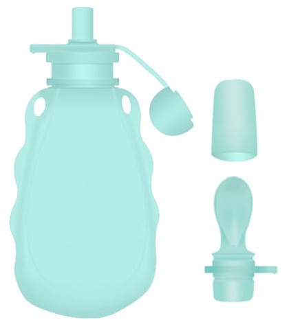 Sacchetti per Latte Materno, 200ml Silicone Antigoccia Riutilizzabili Per Alimentazione, Alimenti In Silicone, Per Raccolta Con Tiralatte, Uso Quotidiano E