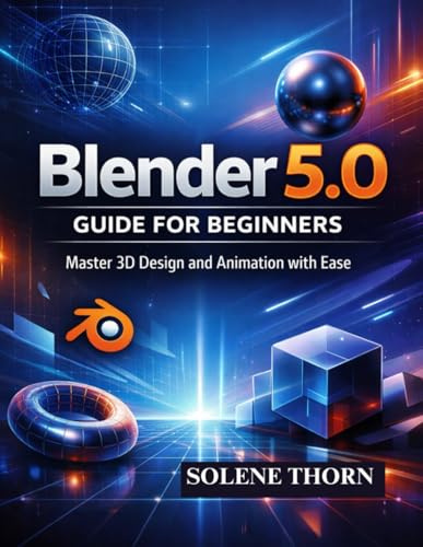Blender 5.0 Guide for Beginners: Master 3D Design and Animation with Ease