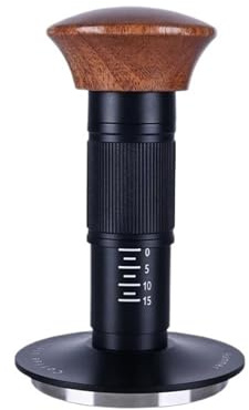 Espresso Force Tamper Mit Sound-Feedback, 4 Federbelastete Kaffeepulver-Hammerwerkzeuge Mit Automatischer Freigabe(58mm)
