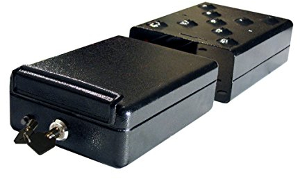 PRO PLUS 540250 Coffre Fort avec Support, 225 x 165 x 85 cm, Noir