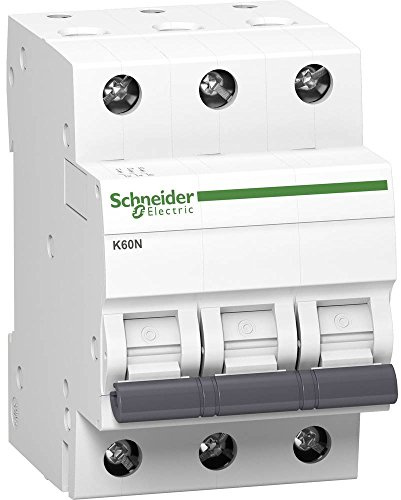 Schneider A9K02340 Leitungsschutzschalter K60N 3P, 40A, C Charakteristik, 6kA