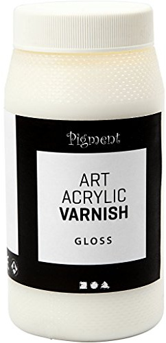 Creativ 100263 Art Acrylic Varnish, Vit, 500 ml