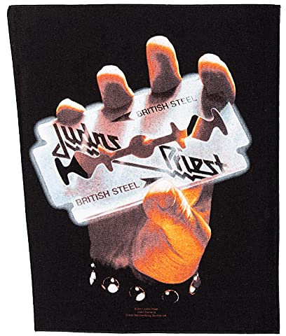 Judas Priest – British Steel [dos Badges Imprimé] [BP654]