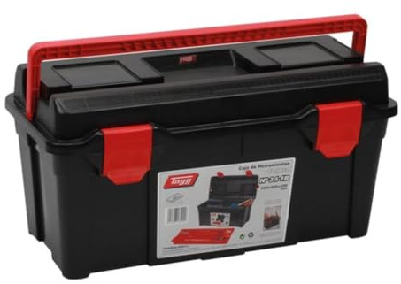 Tayg - Caja herramientas plástico no 34-1B, 580 x 285 x 290 mm