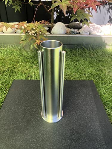 Grab-Vase-Edelstahl-V2A-Hochwertig Exklusiv Friedhofsvase