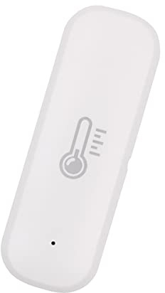 Tiardey WiFi temperatursensor intelligent temperaturfuktighet termometer för babyrum växthus tillbehör garage kontor
