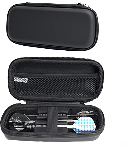 DAZZLEEX Funda para dardos, para billetera de dardos, EVA para bolsa de dardos, organizador de puntas, fundas de transporte, bolsa de transporte de accesorios