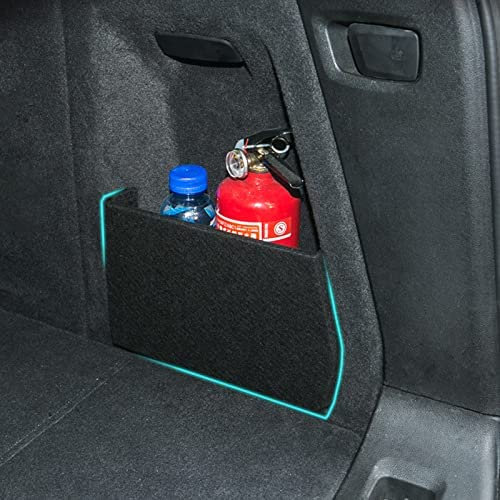 WOLEN 2 Piezas Tablero Divisor Lateral del Organizador Maletero Trasero de Coche para BMW X3 G01 2017-2020, ParticióN de Maletero Almacenamiento Organizador Accesorios
