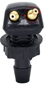 Düse 2X Auto Frontscheibe Universal Washer Jet Wischer Düse Wasserspray Für V&W F&ord R&enault V&olvo P&eugeot