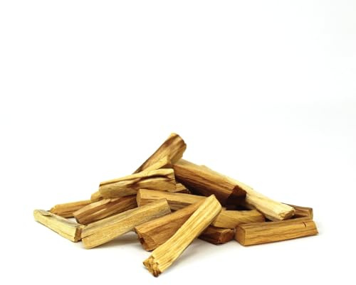 NIRDOSH - Palo Santo Räucherholz Sahumito 100% Natürlich - 25 Holzstäbe 5cm - Innovation Palo Santo Sticks Räucherung Original Räucherstäbchen Sublimation Heiliges Holz Bursera Graveolens