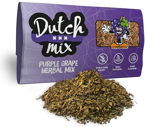 Mezcla Holandesa de Uva morada - Sin tallo y natural - 30g Mezcla suave de hierbas