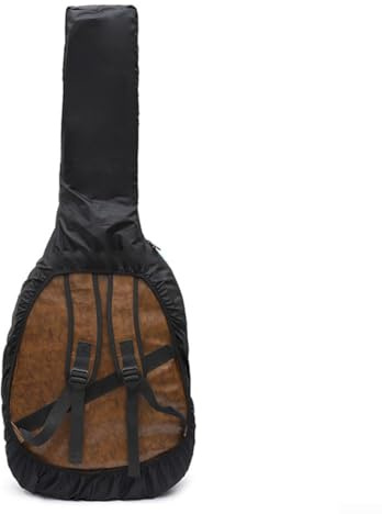 SPORTARC Gitarren-Rucksack-Staubschutz, tragbare Gitarrentaschen, Regenschutzhülle, Schwarz, Wie abgebildet, For Folk Guitar, Kompakt