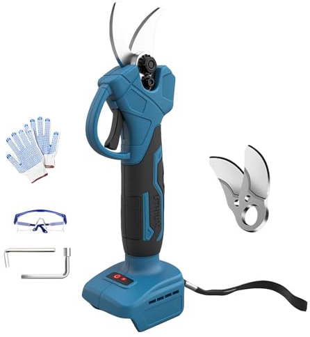 Akku Astschere 18V Elektrische Astschere,Ersatz für Makita 18V BL1830, 25mm Schnittdurchmesser,geeignet für Gärten und Bauernhöfe(Ohne Akku)