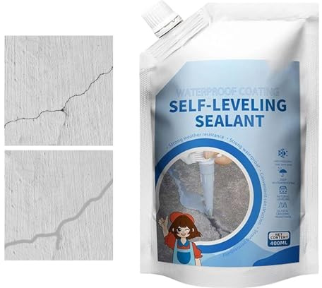 gifyym Adhésif De Calage Pour Béton, 400ml Adhésif De Réparation De Fissures Pour Béton Lourd, Colle Ciment Coulis Joint Pour Construction Carrelage Mur Brique Sol Nivellement Asphalte