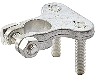 HELLA 8KX 747 875-011 Morsetto polo batteria, Morsetto a vite, 12/24V, Ø 8mm, N° poli 2