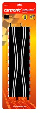 Cartronic Car-Speed Schikane (2 Stück), Maßstab 1:43, Länge jeweils 35,4 cm - Zubehör für Cartronic Car-Speed Autorennbahn - für Kinder ab 6 Jahren