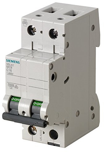Siemens 5sl4 – Interrupteur automatique 10 kA curva-c 2 pôles 32 A 70 mm