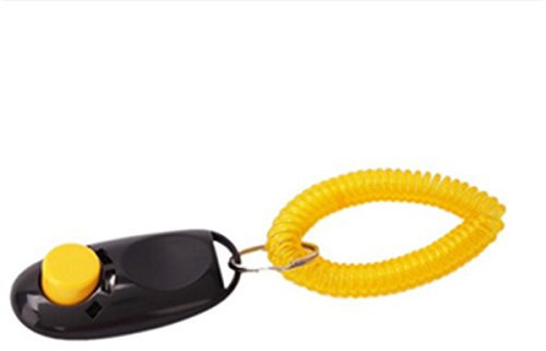 Homiki Pet Dog Cat Big Button Training Clicker with wrist strap Puppy Trainer GEHORSAM Guide