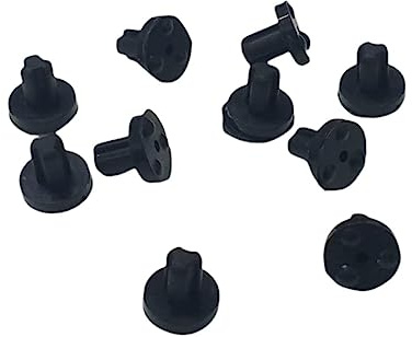 Whirlpool Ignis Lot de 10 pieds en caoutchouc pour grilles de plan de cuisson