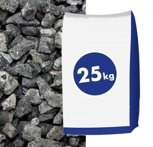 Hamann Mercatus GmbH Basaltsplitt Eifelschwarz 11-22mm 25kg Sack