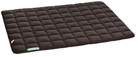 Doctor Bark Hundedecke – weiche, hochwertige Hundematte für größere Hunde, robuste Indoor-Outdoor Liegedecke, waschbar bis 95 °C (Gr. L, 100x80 cm, Braun)