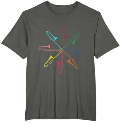 Posaunist Geschenk Musikinstrument Blaskapelle Posaune T-Shirt