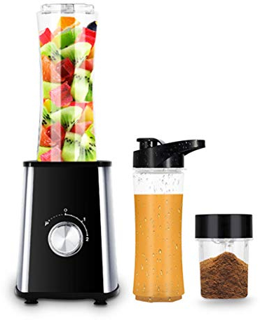 SHALOLY Centrifugeuse Électrique Blender Multi-Fonction 220V Ménage Fruits Et Légumes Broyage 300W 35.5812.5cm