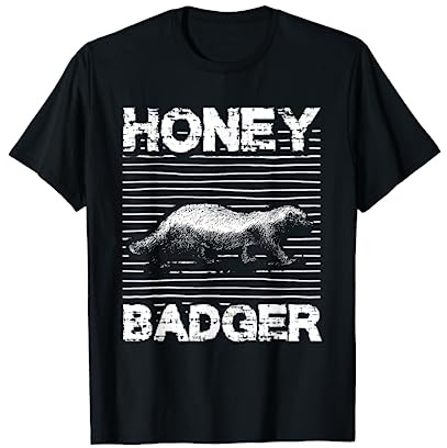 Badger di miele | Fan di animali | Amante del tasso di miele Maglietta
