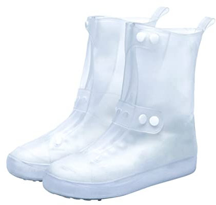 STOBAZA wasserdichte Überschuhe Für Schuhe Regenschutz-überschuhe Hohe Überschuhe Schuhüberzüge rutschfeste wasserdichte
