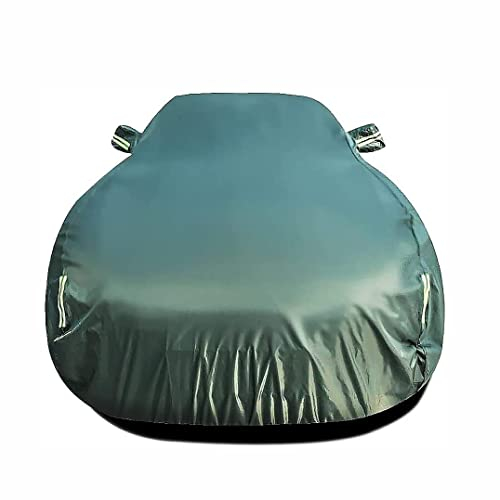 Auto Abdeckung für Opel Corsa E 2014 2015 2016 2017 2018 2019, Auto Abdeckplane Autoabdeckung Autoplanen Garagen Autohülle Fahrzeugplane Allwetter Autoabdeckungen Autoabdeckungsschutz,C Green
