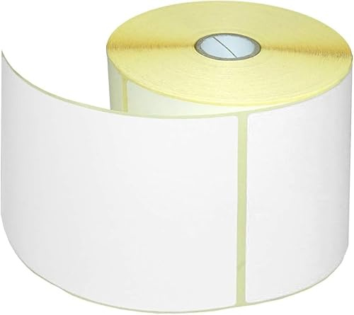 König Design Versandetiketten DHL, Hermes, UPS, DPD, GLS, FedEx - 105 x 148 mm - 2 Rollen Thermo Versand Etiketten Rolle - 1000 Stück selbstklebend, Perforiert