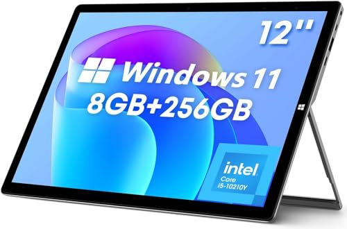 KOZYOU CHUW 2023 Ubook X Intel i5 10210Y 12 pulgadas Windows 11 2 en 1 Tablet PC portátil 2K IPS 8GB 256GB 2.4G/5G Wifi