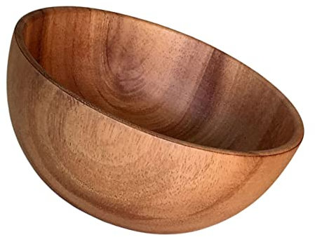 LABRIMP 3 Stk Holzschüssel Salatschüsseln Zum Mittagessen Retro-nudelschalen Japanische Schüssel Akazie Extra Große Salatschüssel Reisschüsseln Japanisch Asiatische Futterschüssel