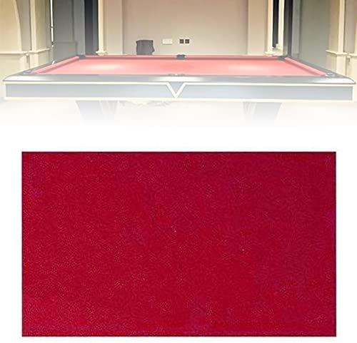 Billardtisch-Filz, Billardtuch mit 4 Farboptionen – Indoor-Sportspiel-Tischdecke für 2,1 m/2,4 m/2,7 m/3,4 m Snookertisch