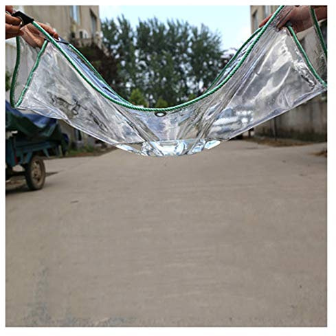 Strapazierfähige, wasserdichte, transparente Abdeckplane für Gartendach, Terrassenschutz, staubdicht, leicht zu reinigen, feuchtigkeitsspendende Markise, Terrassengehege, 23 Spezifikationen (3 x 3 m)