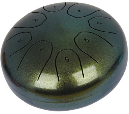 VINTORKY Stahl Trommel Handtrommel Für Erwachsene Meditation Percussion Instrument Mit Schlägel Klangstabil