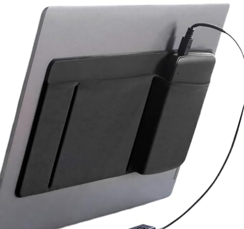 Trådlös Mushållare För Laptop Självhäftande förvaringsfickorganisatör för