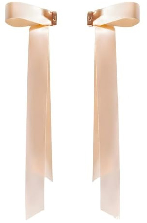 ZoraYorce Pinza para el pelo para mujer con lazo, juego de 3 pinzas planas para el pelo para media arriba y trenza, accesorio para la parte posterior de la cabeza para mujeres y niñas, uso diario
