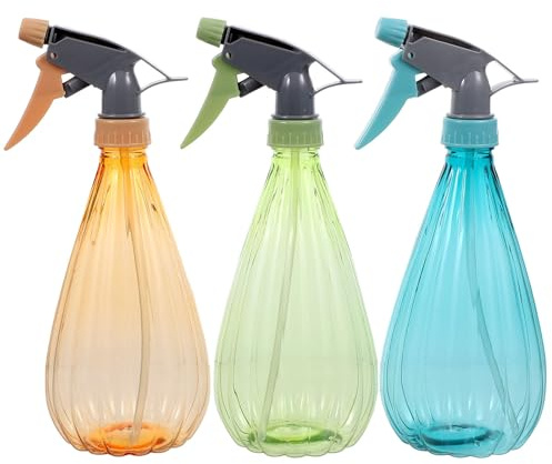 GALPADA Garden Watering Tools 3pcs Plastic Handheld Watering Sprayer for Hanging Houseplants Watering Gardens Reusable Spill-Proof