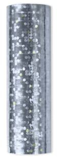 Party Deco Luftschlangen Holografisch Glitzernden - Silber - 3,8 Meter - 18 Stück Set - für Hochzeit, Karneval, Fasching, Geburtstag, Silvester, Dekoration…