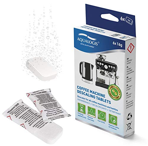 Large Descaler Tablets 16g for Coffee Maschine and Kettle, Compatible with Tassimo Bosch all brands (6)
