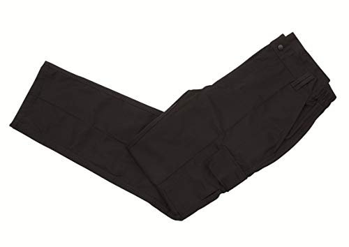 Himalayan Bullet Men's Combat Multi-Pocket Work Trousers (Black, 40-31)