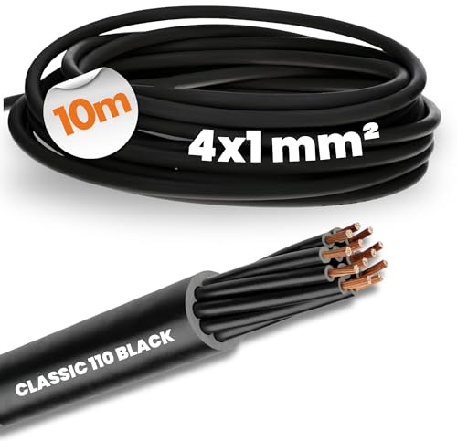 10 Meter Lapp 1120270 ÖLFLEX CLASSIC 110 Black 0,6/1kV 4X1