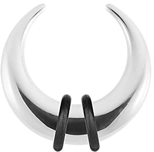 Taffstyle Piercing Ohrpiercing Expander Ohr Stab Dehnungssichel Dehnungssichel Edelstahl Hufeisen