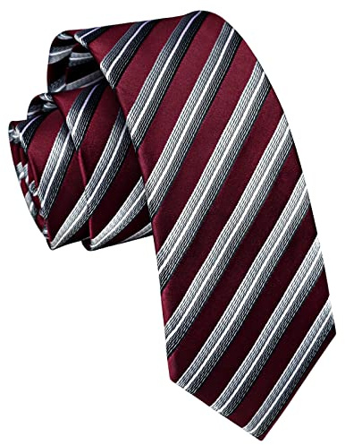 Enlision Schmale Herren Krawatte Klassische 6cm Krawatten für Formelle Hochzeit Business