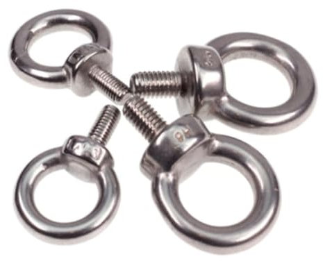 Roedax Ringschraube Ringschraube, 1 Stück/5 Stück Ringmuttern aus Edelstahl 304, Schraube, Ringschraube, Marine, M3, M4, M5, M6, M8, M10, M12, Schraubring, Ringschraube Stabilisieren